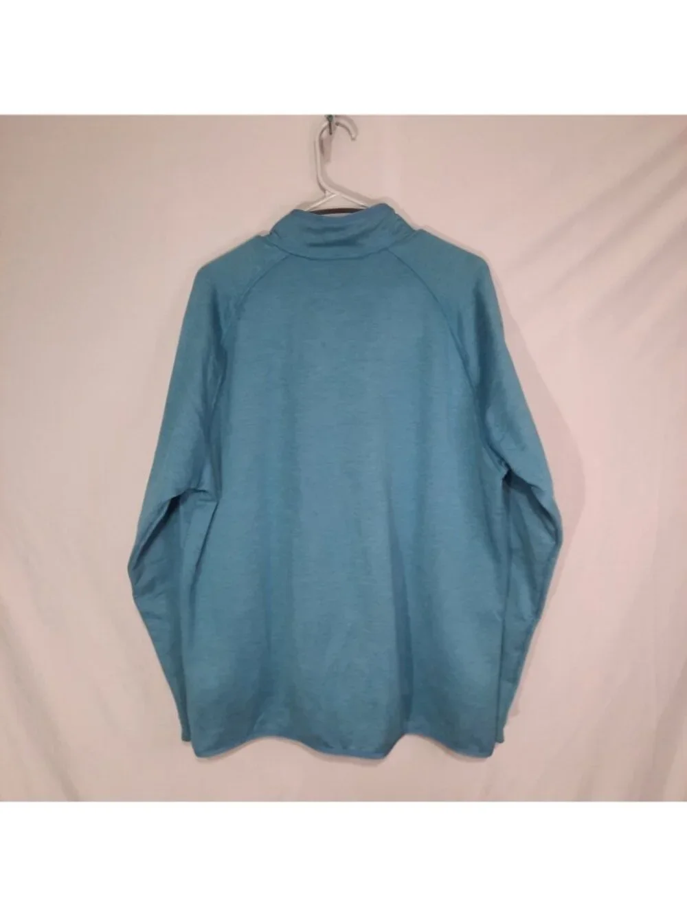 The North Face Jacket Mens Size XL Canyonland Half Zip Pullover Aqua Blue Fleece